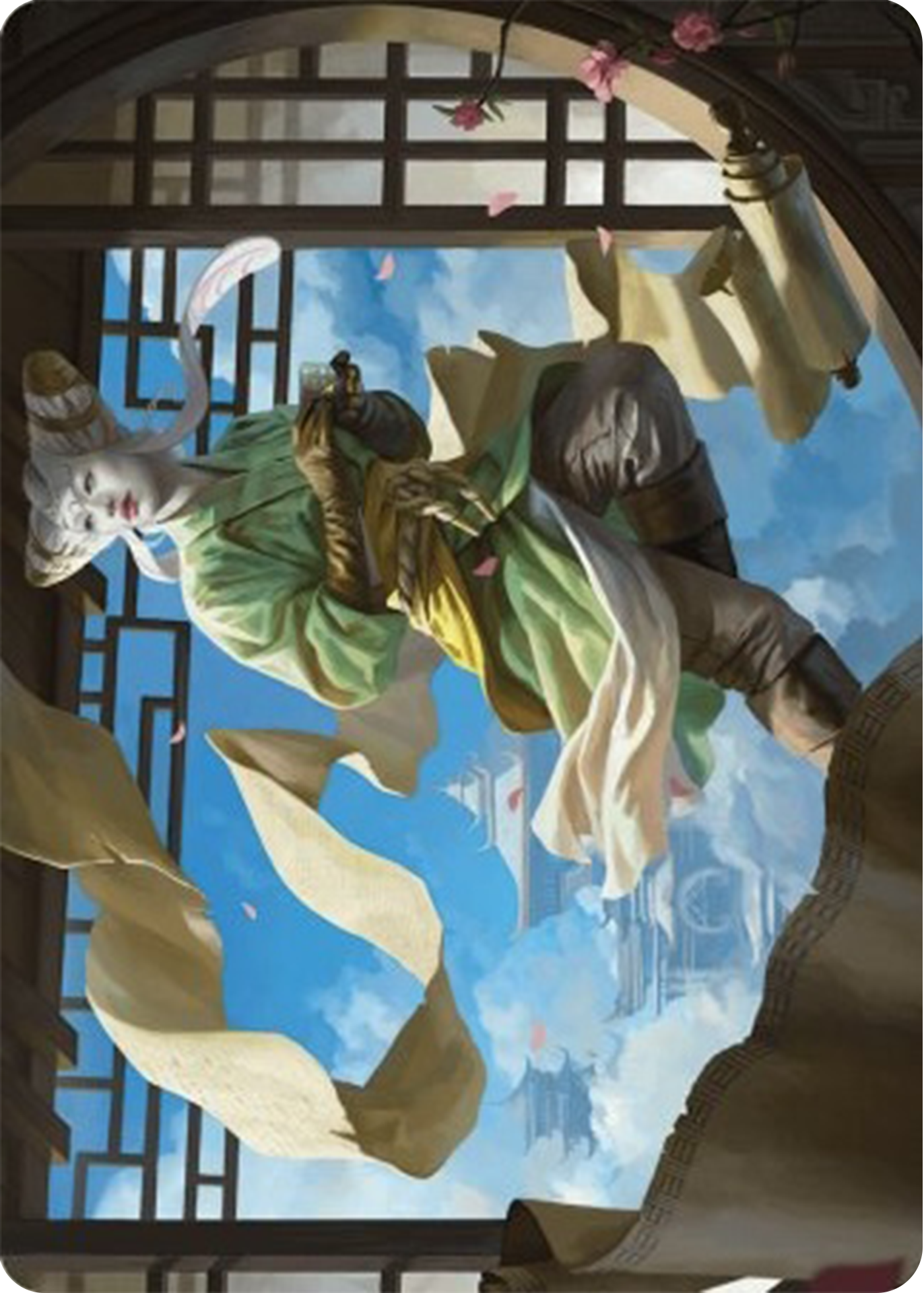 Tamiyo, Inquisitive Student Art Card [Modern Horizons 3 Art Series] | Jomio and Rueliete's Cards and Comics