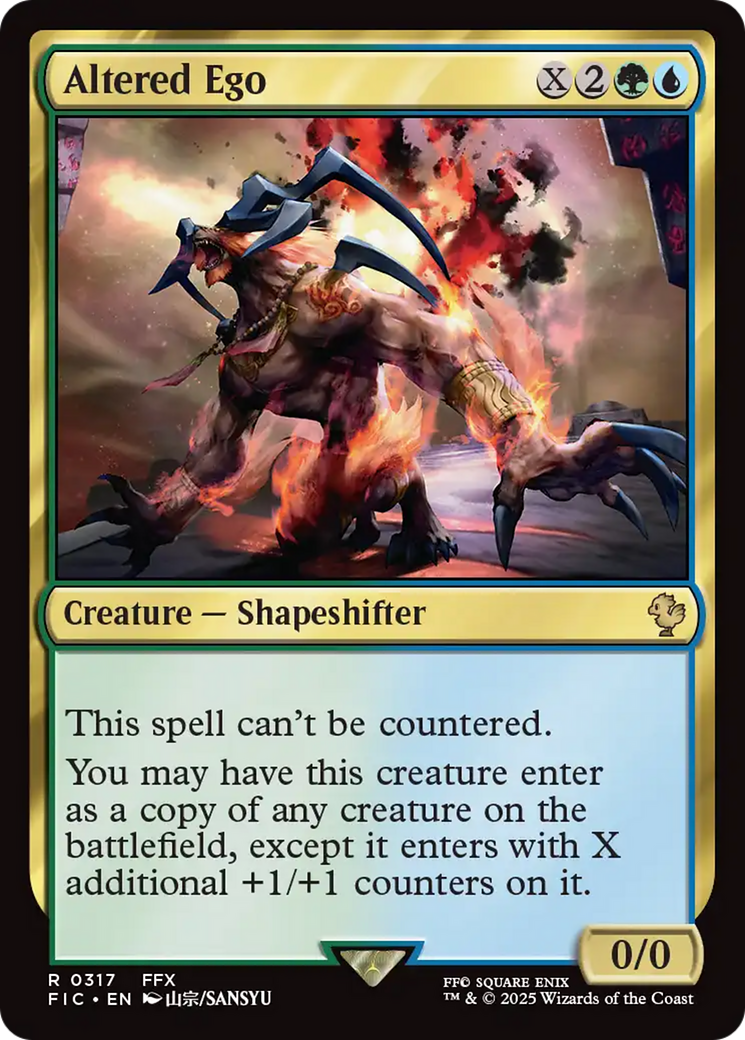 Altered Ego [FINAL FANTASY Commander] | Jomio and Rueliete's Cards and Comics