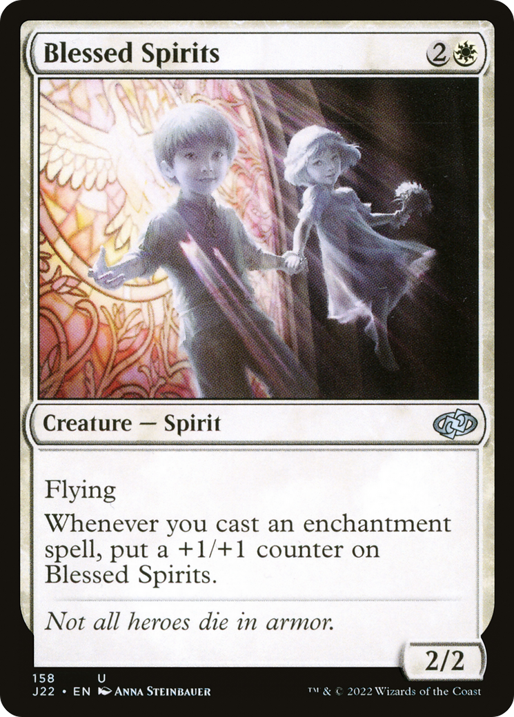 Blessed Spirits [Jumpstart 2022] | Jomio and Rueliete's Cards and Comics
