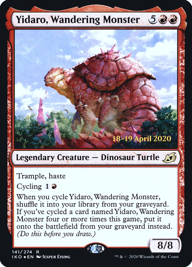 Yidaro, Wandering Monster [Ikoria: Lair of Behemoths Prerelease Promos] | Jomio and Rueliete's Cards and Comics