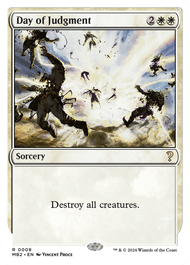 Day of Judgment (White Border) [Mystery Booster 2] | Jomio and Rueliete's Cards and Comics