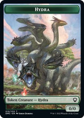 Snake // Hydra Double-Sided Token [Dominaria United Commander Tokens] | Jomio and Rueliete's Cards and Comics