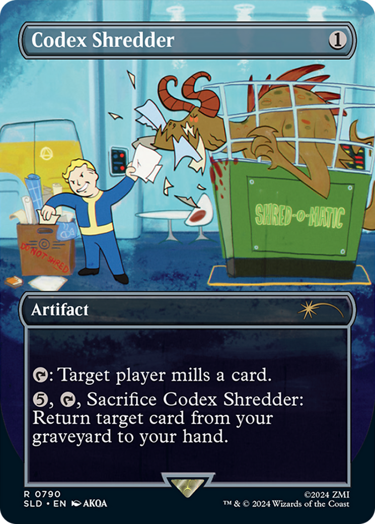 Codex Shredder [Secret Lair Drop Series] | Jomio and Rueliete's Cards and Comics