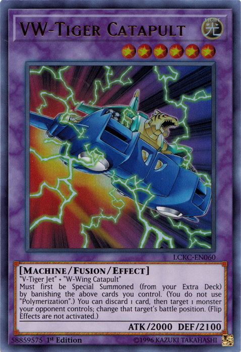 VW-Tiger Catapult [LCKC-EN060] Ultra Rare | Jomio and Rueliete's Cards and Comics
