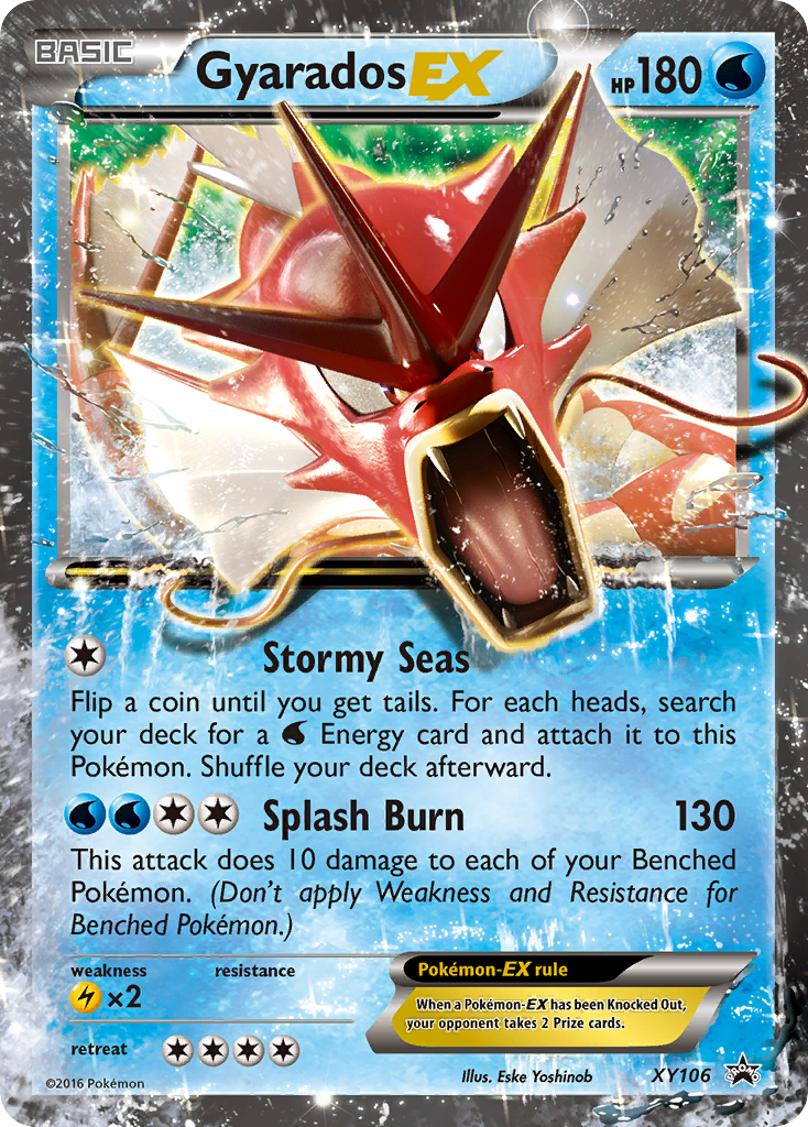 Gyarados EX (XY106) [XY: Black Star Promos] | Jomio and Rueliete's Cards and Comics