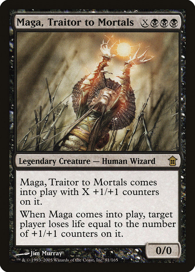 Maga, Traitor to Mortals [Saviors of Kamigawa] | Jomio and Rueliete's Cards and Comics