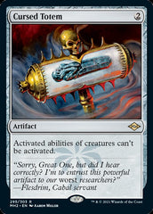 Cursed Totem [Modern Horizons 2] | Jomio and Rueliete's Cards and Comics