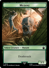 Mutant // Alien Insect Double-Sided Token [Doctor Who Tokens] | Jomio and Rueliete's Cards and Comics