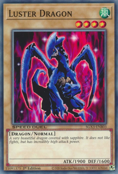 Luster Dragon [SGX3-ENB03] Common | Jomio and Rueliete's Cards and Comics