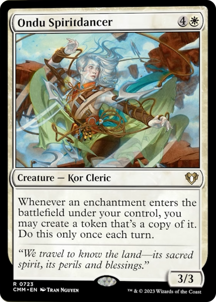 Ondu Spiritdancer [Commander Masters] | Jomio and Rueliete's Cards and Comics