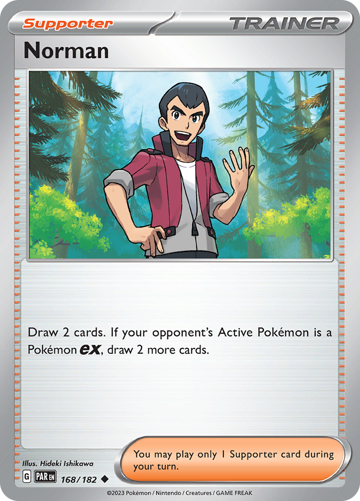 Norman (168/182) [Scarlet & Violet: Paradox Rift] | Jomio and Rueliete's Cards and Comics
