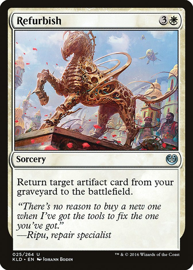 Refurbish [Kaladesh] | Jomio and Rueliete's Cards and Comics
