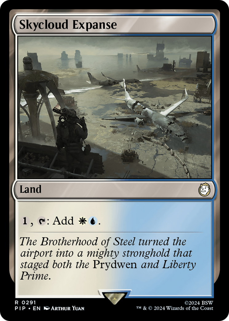 Skycloud Expanse [Fallout] | Jomio and Rueliete's Cards and Comics