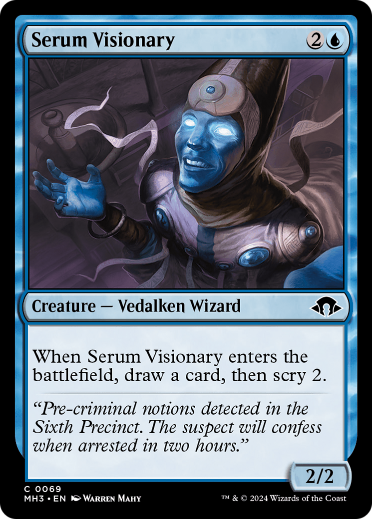 Serum Visionary [Modern Horizons 3] | Jomio and Rueliete's Cards and Comics