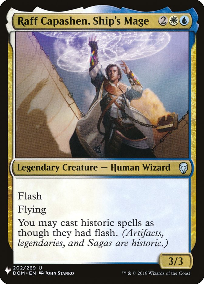 Raff Capashen, Ship's Mage [Mystery Booster] | Jomio and Rueliete's Cards and Comics