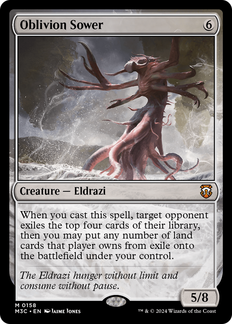 Oblivion Sower (Ripple Foil) [Modern Horizons 3 Commander] | Jomio and Rueliete's Cards and Comics
