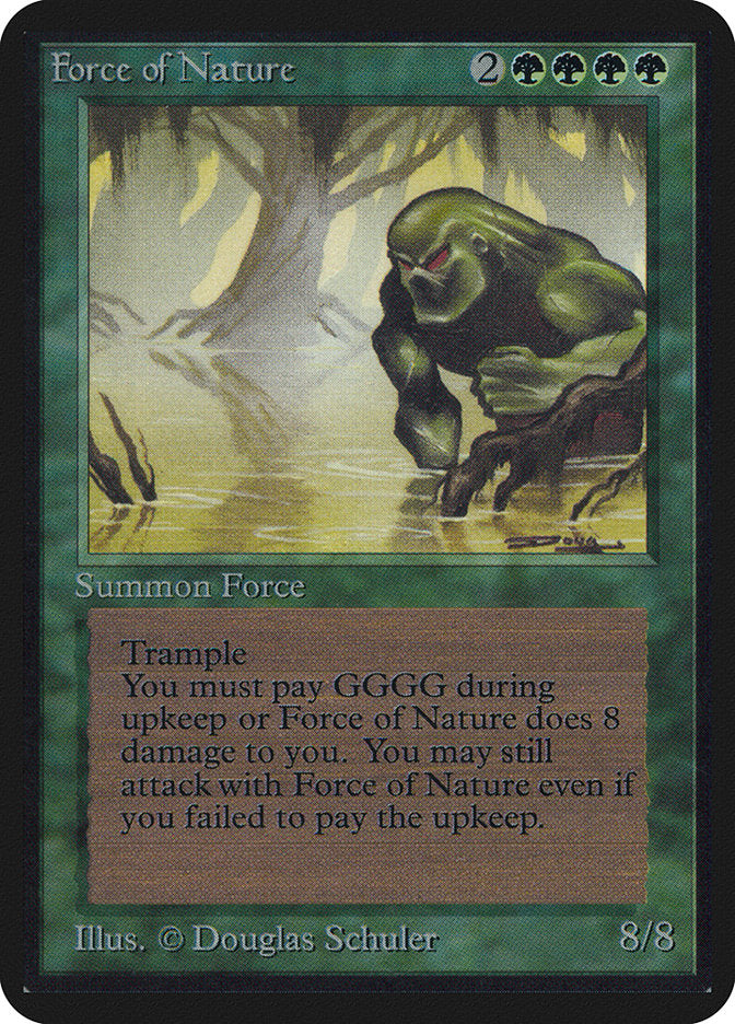 Force of Nature [Alpha Edition] | Jomio and Rueliete's Cards and Comics