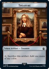 Human (0005) // Treasure (0028) Double-Sided Token [Doctor Who Tokens] | Jomio and Rueliete's Cards and Comics