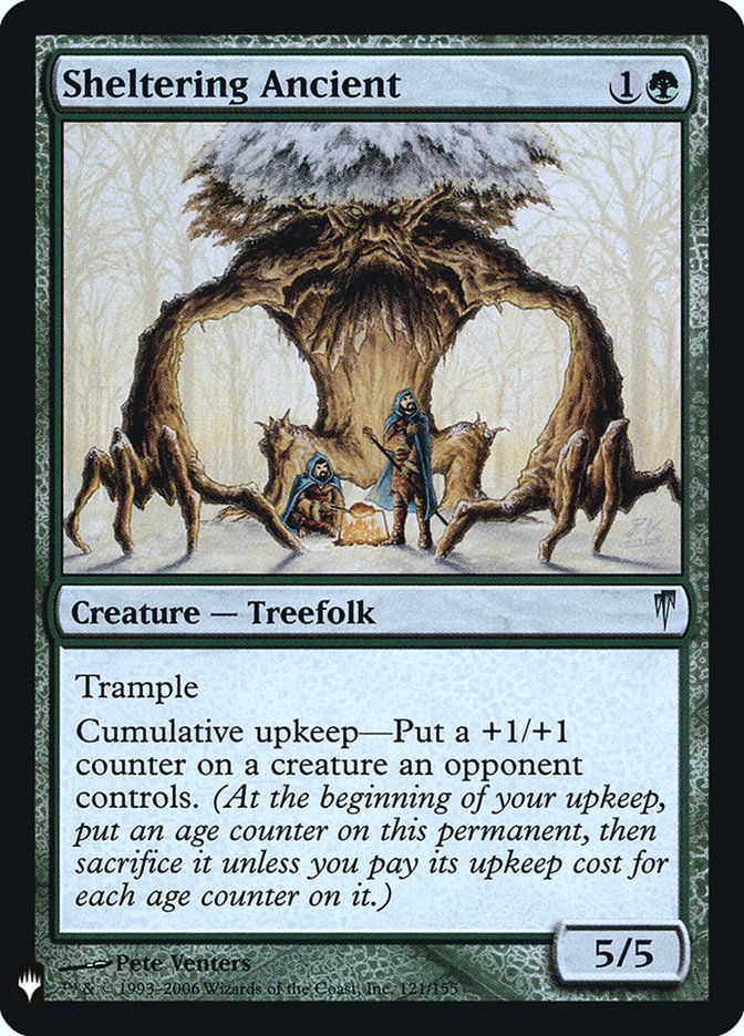 Sheltering Ancient [Mystery Booster] | Jomio and Rueliete's Cards and Comics