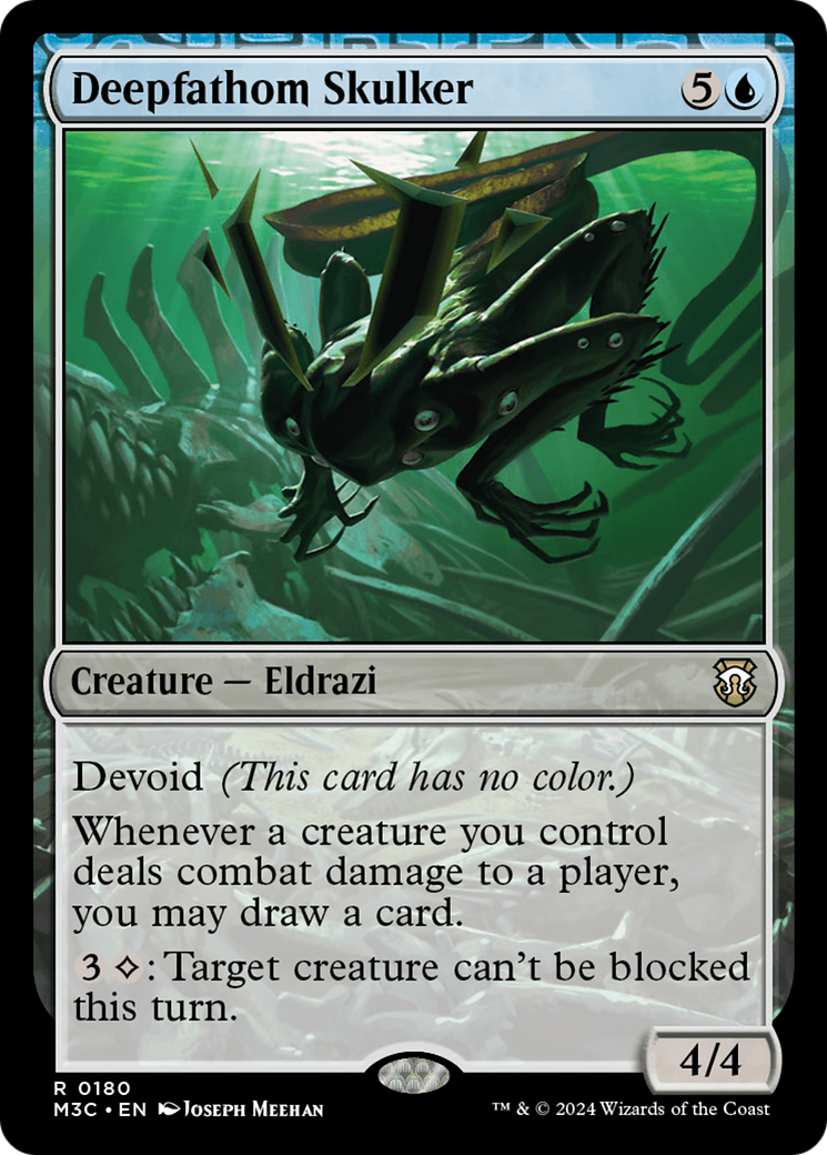 Deepfathom Skulker (Ripple Foil) [Modern Horizons 3 Commander] | Jomio and Rueliete's Cards and Comics