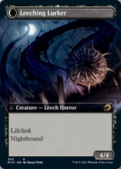 Curse of Leeches // Leeching Lurker (Extended Art) [Innistrad: Midnight Hunt] | Jomio and Rueliete's Cards and Comics