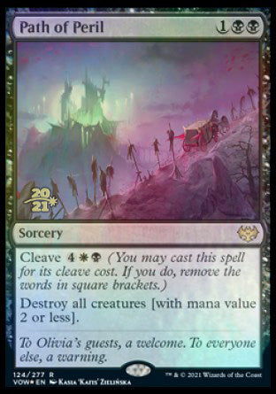 Path of Peril [Innistrad: Crimson Vow Prerelease Promos] | Jomio and Rueliete's Cards and Comics