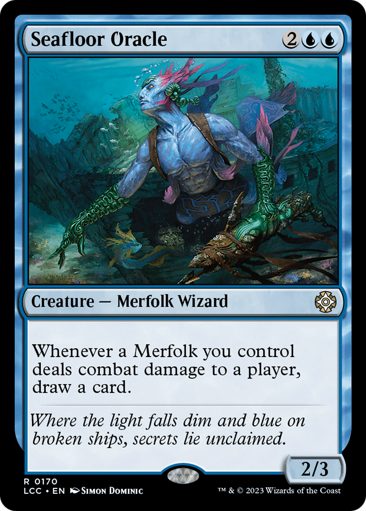 Seafloor Oracle [The Lost Caverns of Ixalan Commander] | Jomio and Rueliete's Cards and Comics