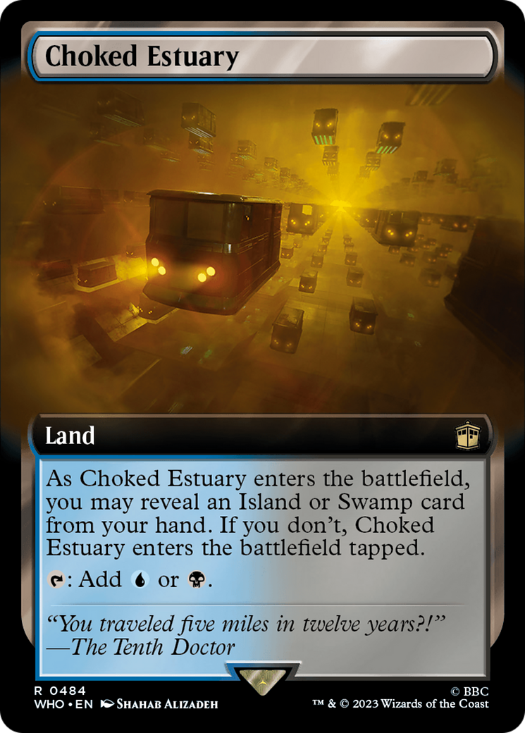 Choked Estuary (Extended Art) [Doctor Who] | Jomio and Rueliete's Cards and Comics