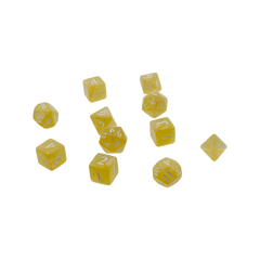 Ultra PRO: 11-Dice Set - Eclipse (Lemon Yellow) | Jomio and Rueliete's Cards and Comics
