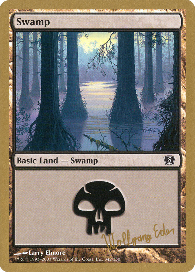 Swamp (344) (we342) [World Championship Decks 2003] | Jomio and Rueliete's Cards and Comics