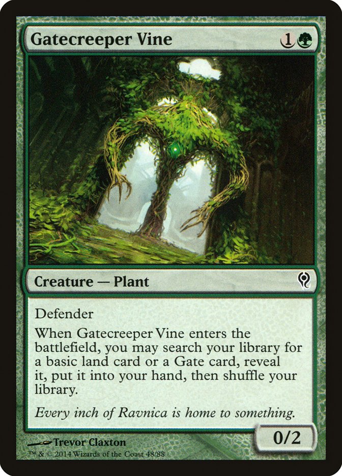 Gatecreeper Vine [Duel Decks: Jace vs. Vraska] | Jomio and Rueliete's Cards and Comics