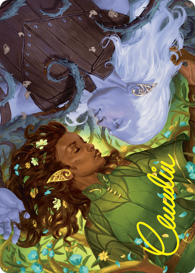 Wardens of the Cycle Art Card (17/54) (Gold-Stamped Signature) [Foundations Art Series] | Jomio and Rueliete's Cards and Comics