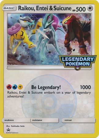 Raikou, Entei & Suicune (Jumbo Card) [Miscellaneous Cards] | Jomio and Rueliete's Cards and Comics