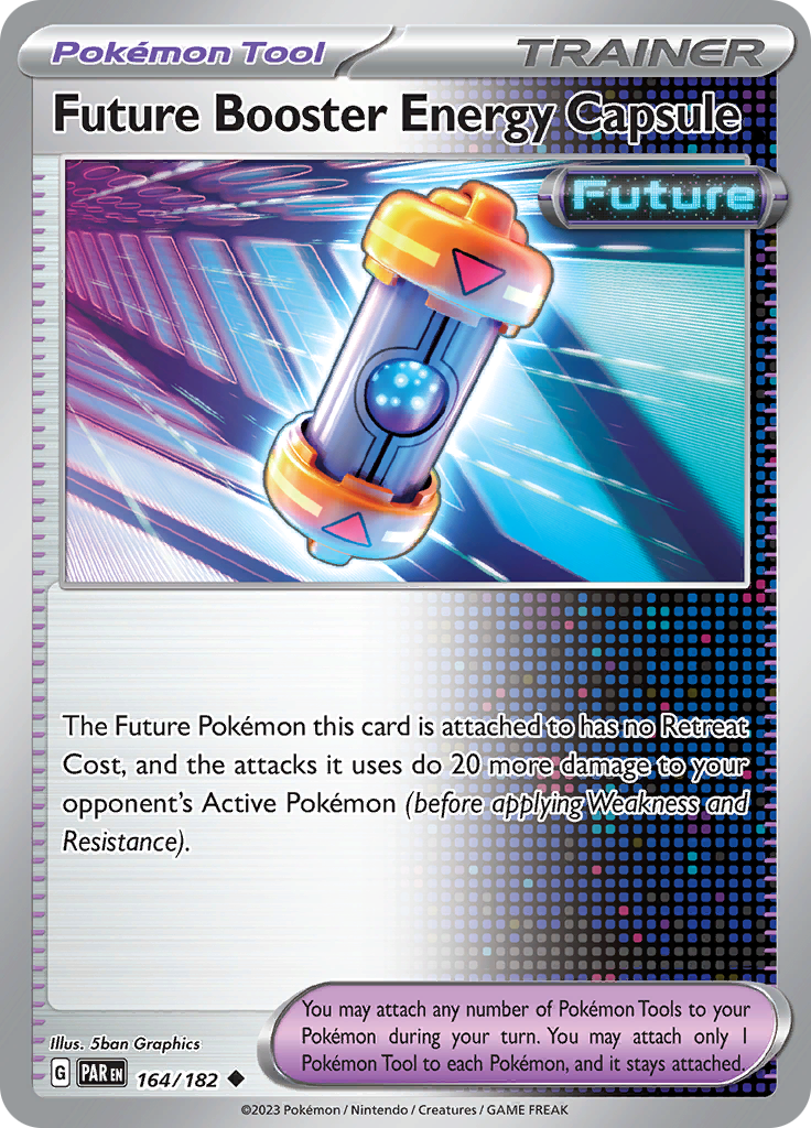 Future Booster Energy Capsule (164/182) [Scarlet & Violet: Paradox Rift] | Jomio and Rueliete's Cards and Comics