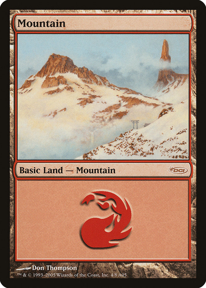 Mountain (4) [Arena League 2005] | Jomio and Rueliete's Cards and Comics