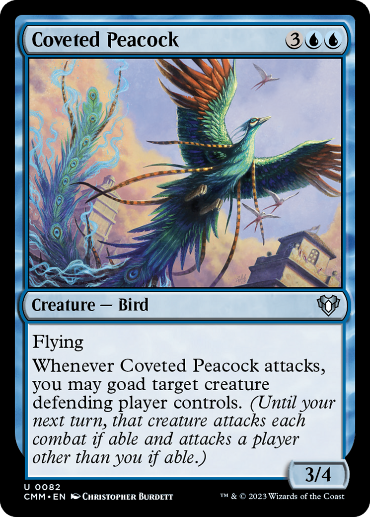 Coveted Peacock [Commander Masters] | Jomio and Rueliete's Cards and Comics