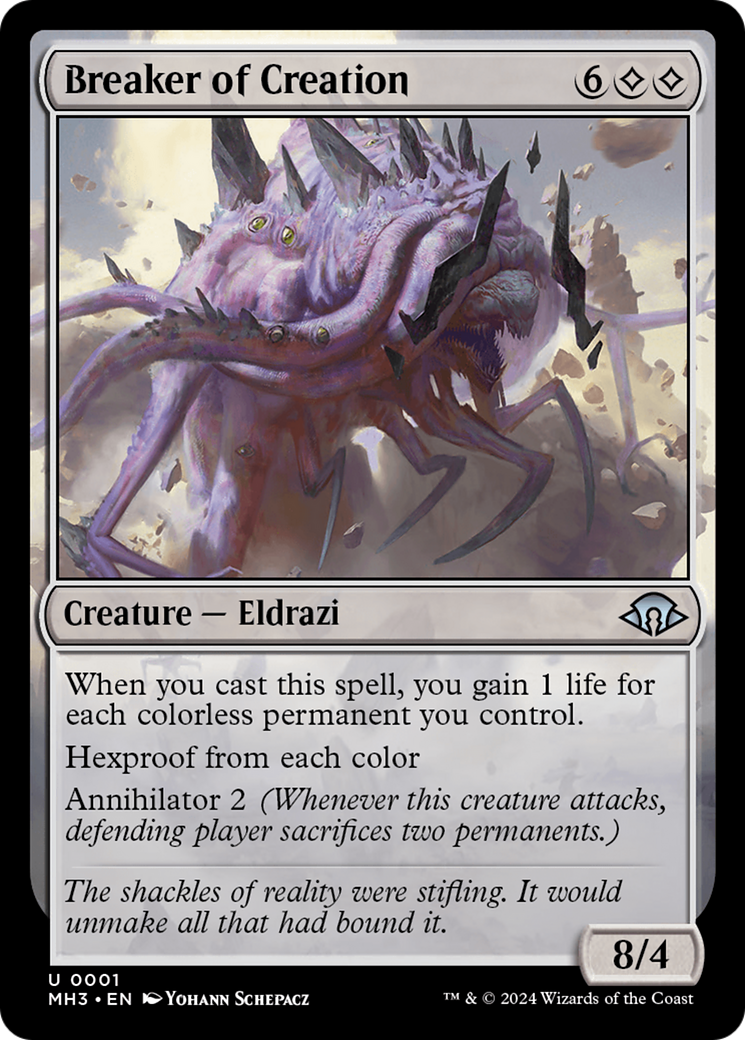 Breaker of Creation [Modern Horizons 3] | Jomio and Rueliete's Cards and Comics