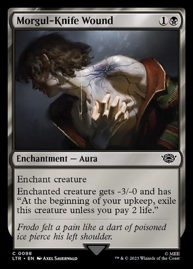 Morgul-Knife Wound [The Lord of the Rings: Tales of Middle-Earth] | Jomio and Rueliete's Cards and Comics