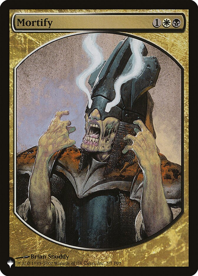 Mortify [The List] | Jomio and Rueliete's Cards and Comics
