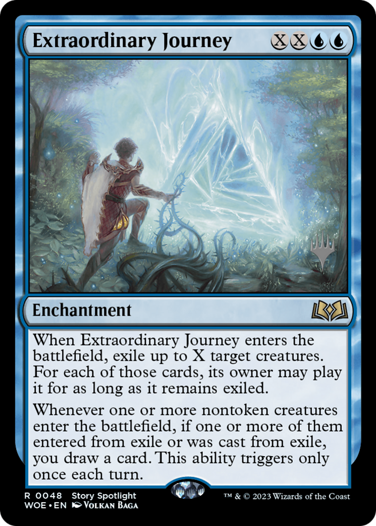 Extraordinary Journey (Promo Pack) [Wilds of Eldraine Promos] | Jomio and Rueliete's Cards and Comics