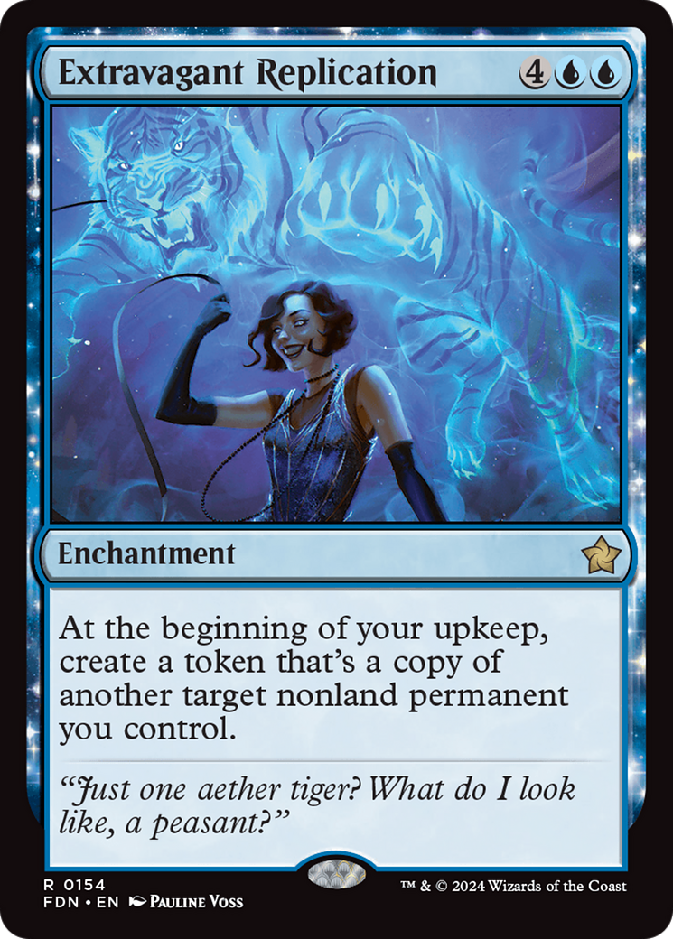 Extravagant Replication [Foundations] | Jomio and Rueliete's Cards and Comics