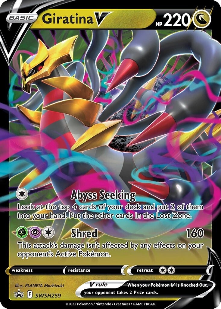 Giratina V (SWSH259) [Sword & Shield: Black Star Promos] | Jomio and Rueliete's Cards and Comics