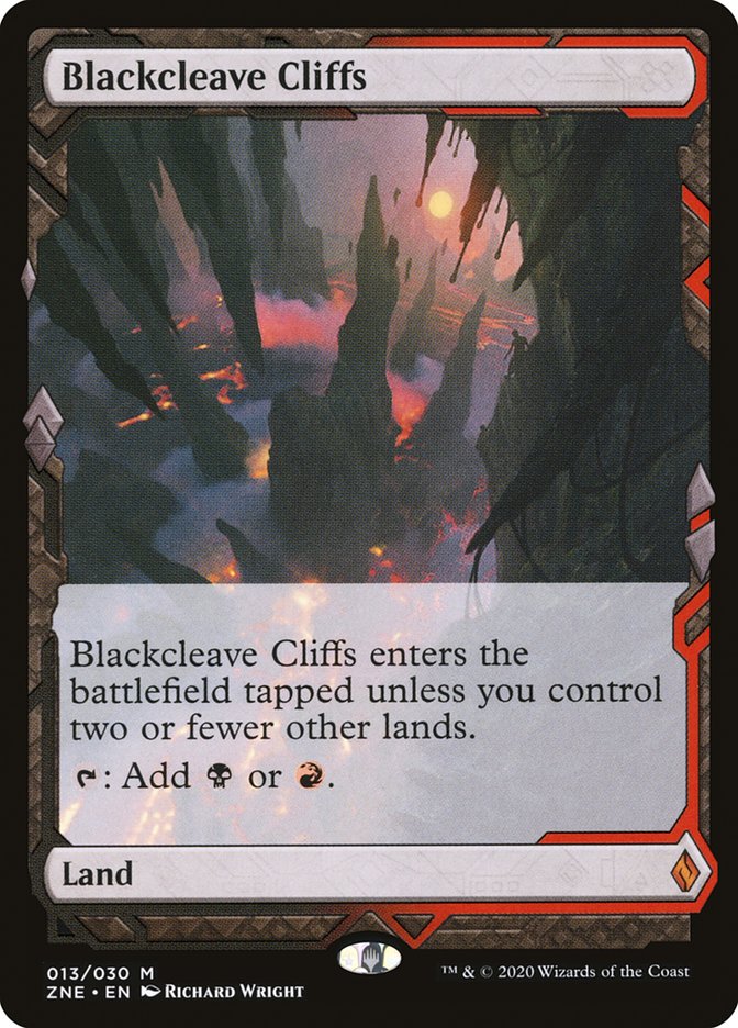 Blackcleave Cliffs (Expeditions) [Zendikar Rising Expeditions] | Jomio and Rueliete's Cards and Comics