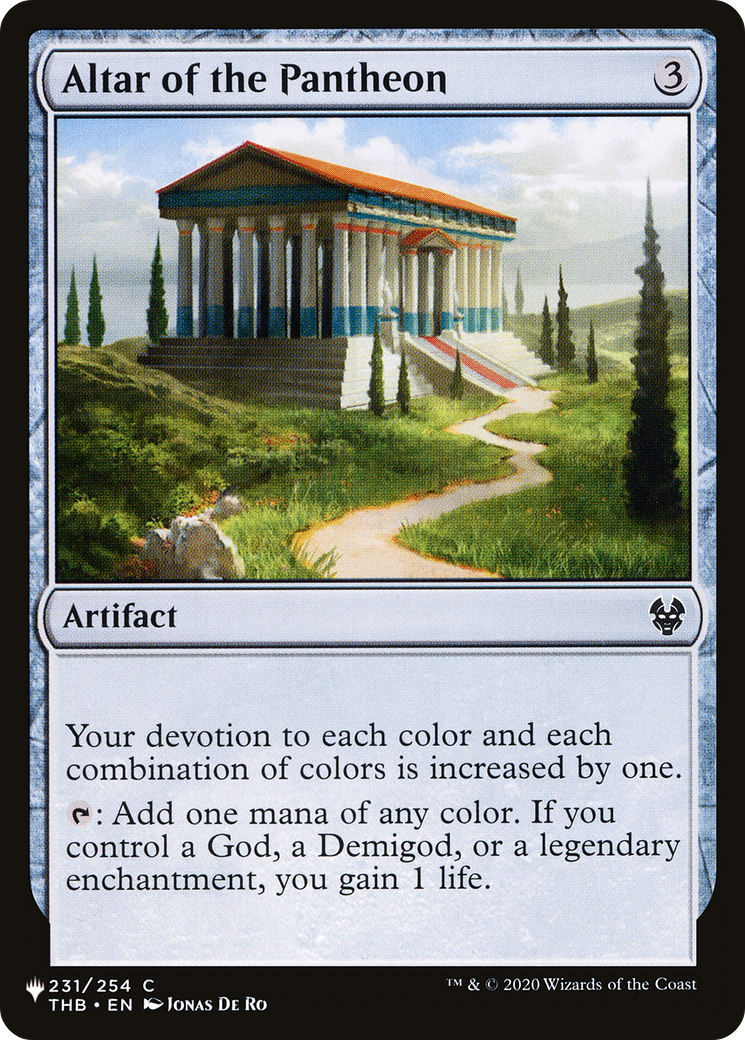 Altar of the Pantheon [Secret Lair: From Cute to Brute] | Jomio and Rueliete's Cards and Comics