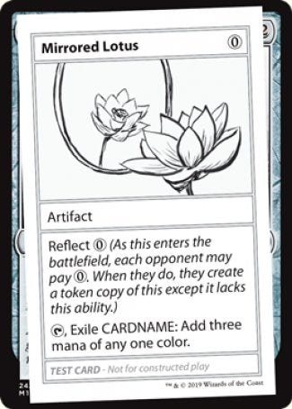 Mirrored Lotus (2021 Edition) [Mystery Booster Playtest Cards] | Jomio and Rueliete's Cards and Comics