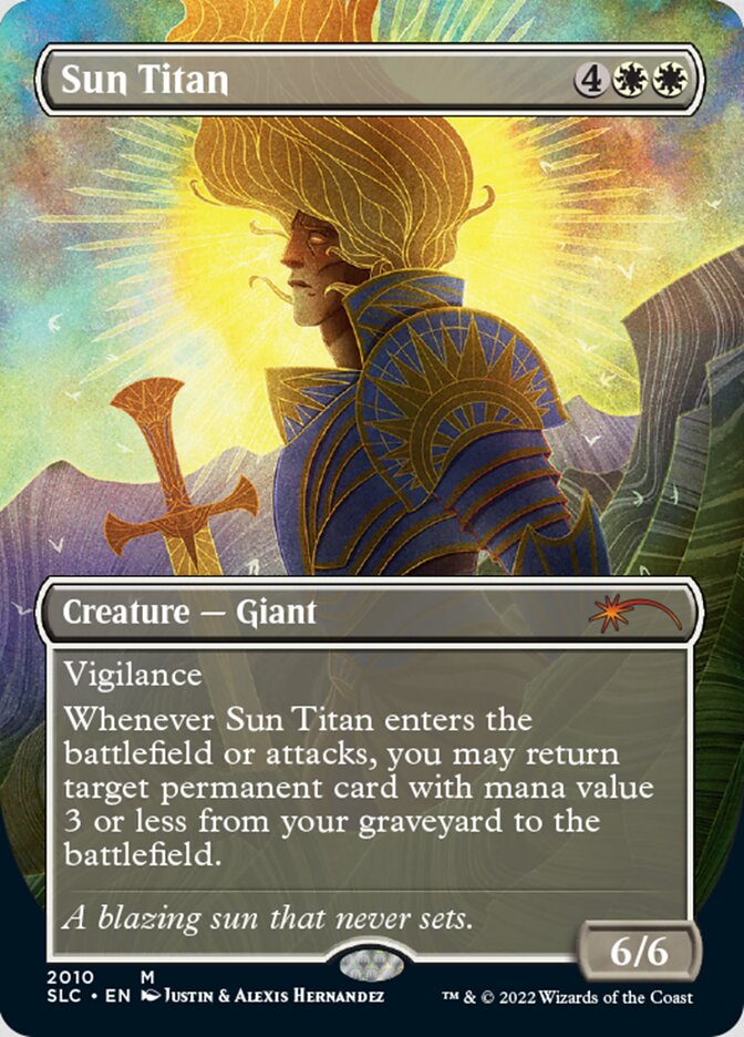 Sun Titan (Borderless) [Secret Lair Countdown Kit] | Jomio and Rueliete's Cards and Comics