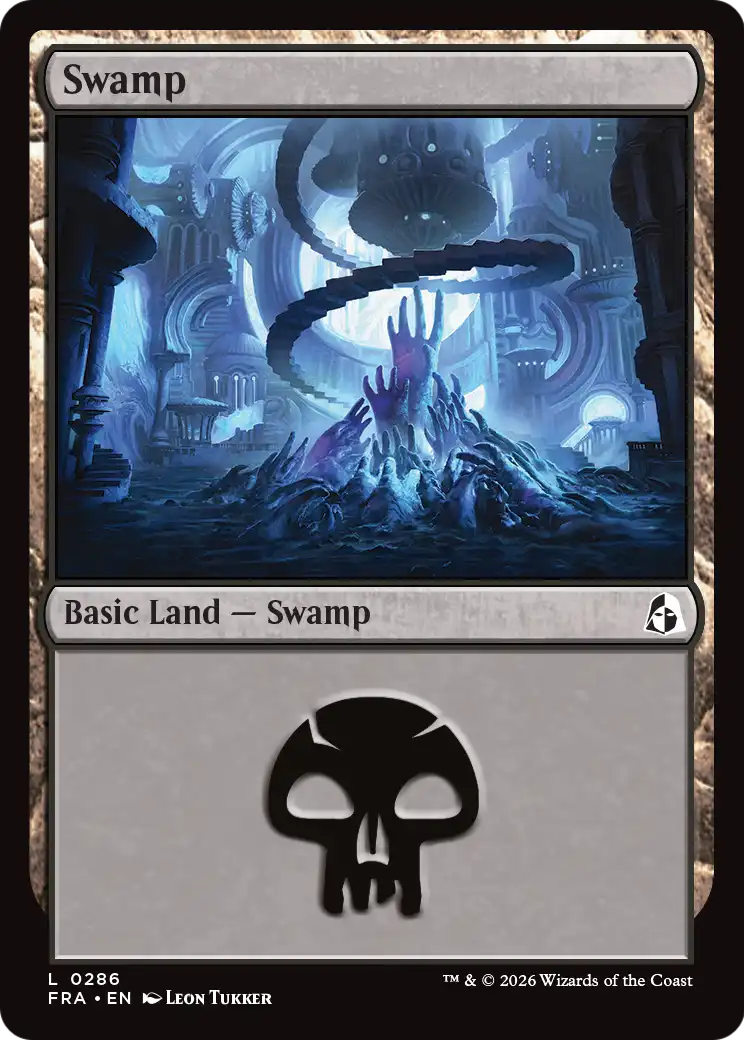 Swamp (0286) [Reality Fracture] | Jomio and Rueliete's Cards and Comics