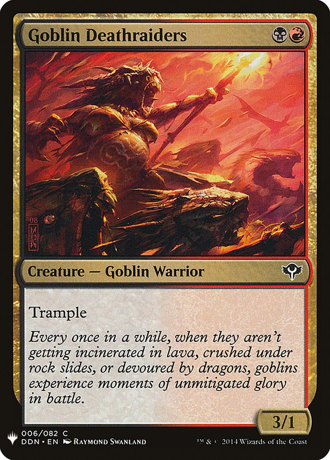 Goblin Deathraiders [Mystery Booster] | Jomio and Rueliete's Cards and Comics