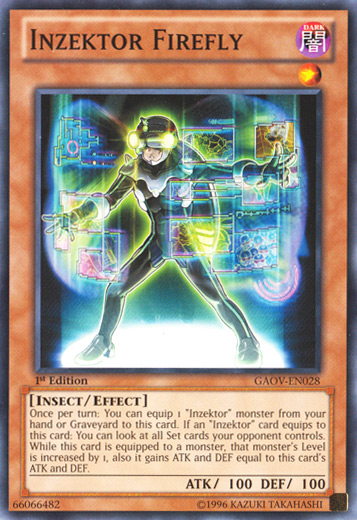 Inzektor Firefly [GAOV-EN028] Common | Jomio and Rueliete's Cards and Comics