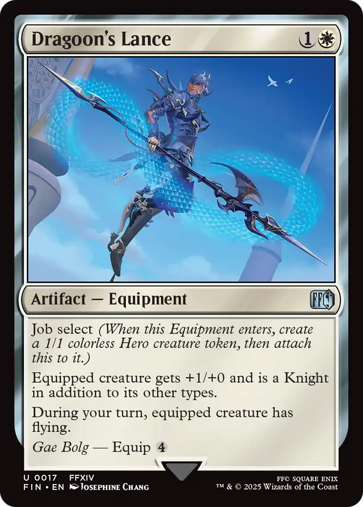 Dragoon's Lance [FINAL FANTASY] | Jomio and Rueliete's Cards and Comics